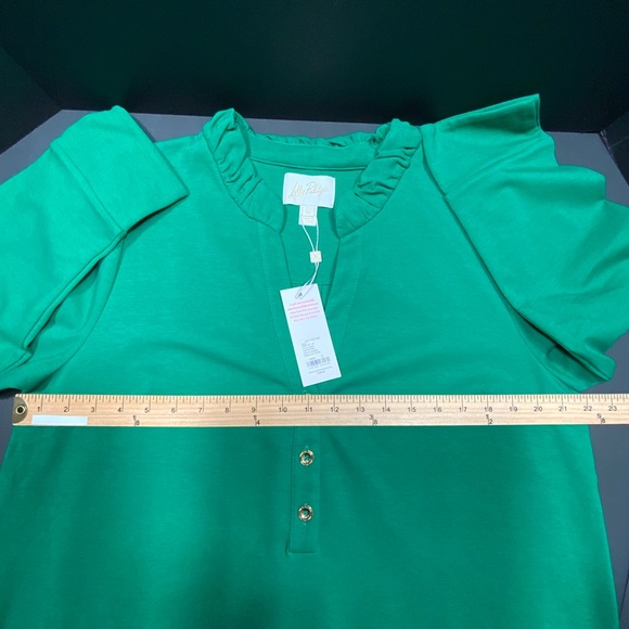 Lilly Pulitzer Emerald Green Dress - Picture 5 of 9